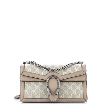 Gucci Dionysus Bag GG Coated Canvas with Leather Small