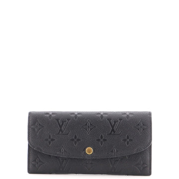 Louis Vuitton Emilie Wallet Monogram Empreinte Leather