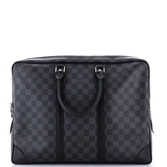 Louis Vuitton Porte-Documents Voyage Briefcase Damier Graphite GM