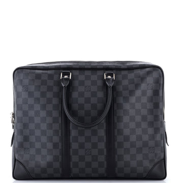 Louis Vuitton Porte-Documents Voyage Briefcase Damier Graphite GM