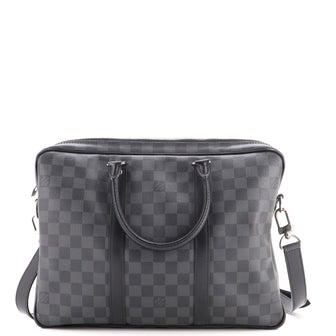 Louis Vuitton Porte-Documents Voyage Briefcase Damier Graphite PM