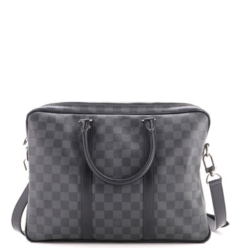 Louis Vuitton Porte-Documents Voyage Briefcase Damier Graphite PM