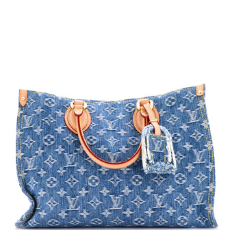 Louis Vuitton OnTheGo Tote Monogram Denim MM