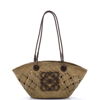 Loewe Anagram Basket Tote Raffia Small