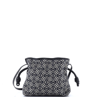 Loewe Flamenco Knot Clutch Anagram Jacquard Mini