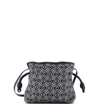 Loewe Flamenco Knot Clutch Anagram Jacquard Mini