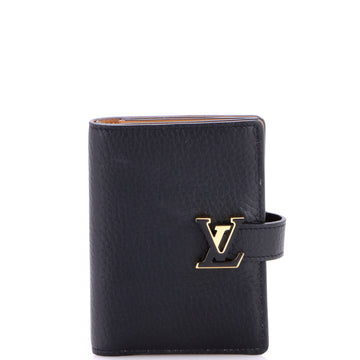 Louis Vuitton Capucines Vertical Wallet Leather Compact
