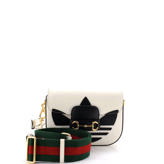 Gucci x Adidas Horsebit 1955 Shoulder Bag Leather Mini