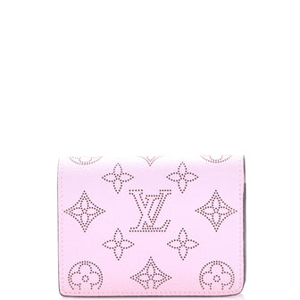 Louis Vuitton Clea Wallet Mahina Leather