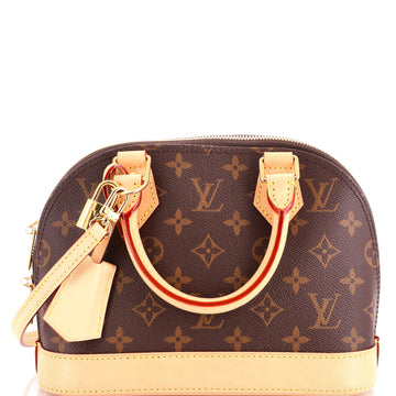 Louis Vuitton Alma Handbag Monogram Canvas BB