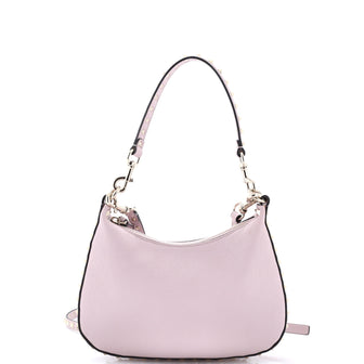 Valentino Garavani Rockstud Zip Hobo Bag Leather Small