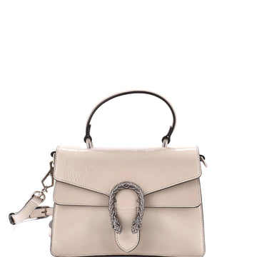 Gucci Dionysus Convertible Top Handle Bag Patent Small