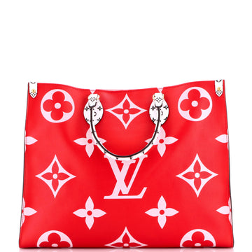 Louis Vuitton OnTheGo Tote Limited Edition Colored Monogram Giant GM