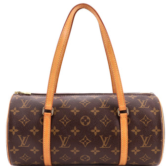 Louis Vuitton Papillon Handbag Monogram Canvas 30