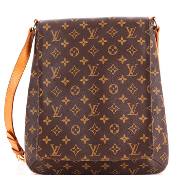Louis Vuitton Musette Salsa Handbag Monogram Canvas GM