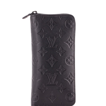 Louis Vuitton Zippy Wallet Monogram Shadow Leather Vertical