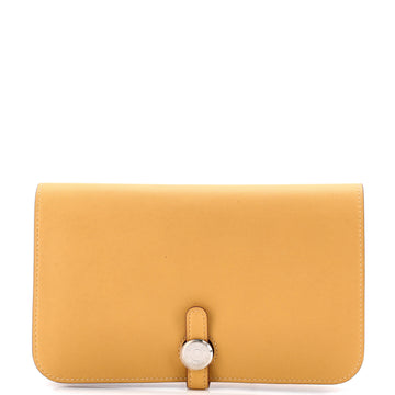 Hermes Dogon Duo Combined Wallet Leather