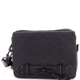 Louis Vuitton Steamer Messenger Bag Monogram Taurillon Leather