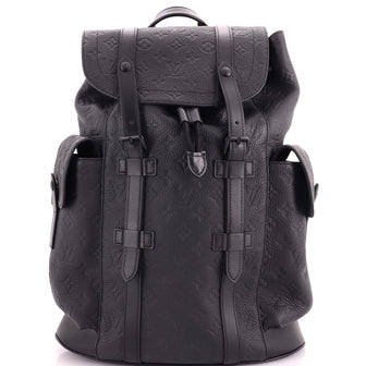Louis Vuitton Christopher Backpack Monogram Taurillon Leather MM