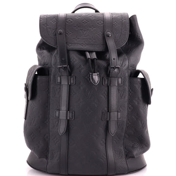 Louis Vuitton Christopher Backpack Monogram Taurillon Leather MM