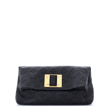 Louis Vuitton Altair Clutch Quilted Monogram Leather