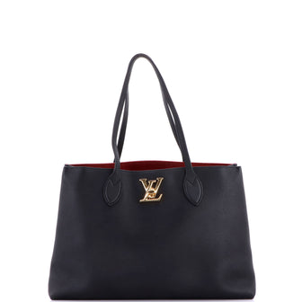Louis Vuitton Lockme Shopper Tote Leather