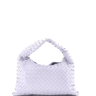Bottega Veneta Hop Hobo Intrecciato Leather Small