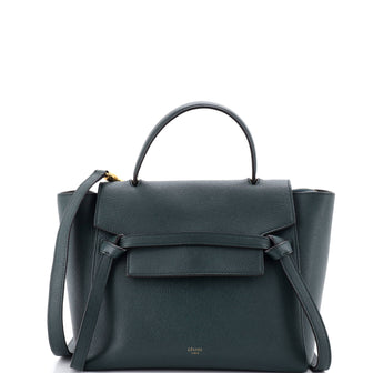 Celine Belt Bag Textured Leather Micro