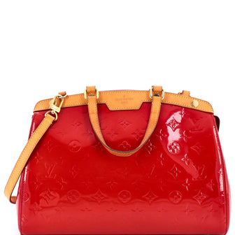 Louis Vuitton Brea Handbag Monogram Vernis MM