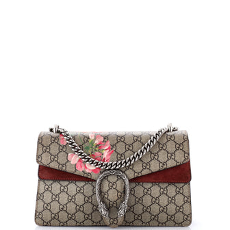 Gucci Dionysus Bag Blooms Print GG Coated Canvas Small