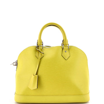 Louis Vuitton Alma Handbag Epi Leather PM