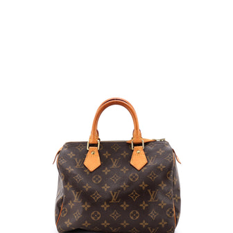 Louis Vuitton Speedy Handbag Monogram Canvas 25