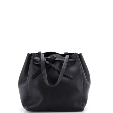 Celine Phantom Tie Cabas Tote Leather Small
