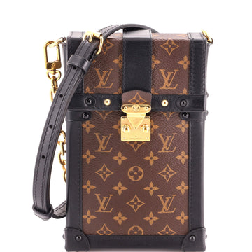 Louis Vuitton Vertical Trunk Pochette Monogram Canvas