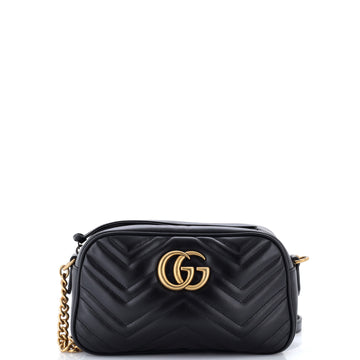 Gucci GG Marmont Shoulder Bag Matelasse Leather Small