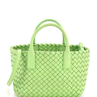 Bottega Veneta Cabat Tote Intrecciato Nappa Mini