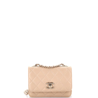 Chanel Trendy CC Wallet on Chain Quilted Lambskin Mini