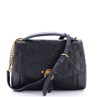 Louis Vuitton Blanche Handbag Monogram Empreinte Leather BB