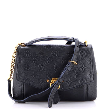 Louis Vuitton Blanche Handbag Monogram Empreinte Leather BB