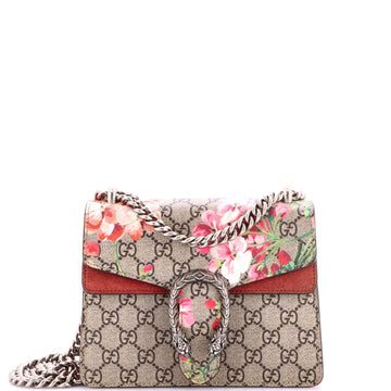 Gucci Dionysus Bag Blooms Print GG Coated Canvas Mini