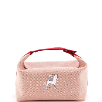 Hermes Bride-A-Brac Cabriole Travel Case Toile GM