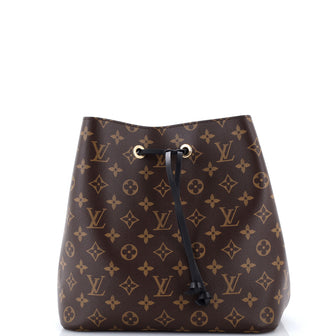 Louis Vuitton NeoNoe Handbag Monogram Canvas with Leather MM