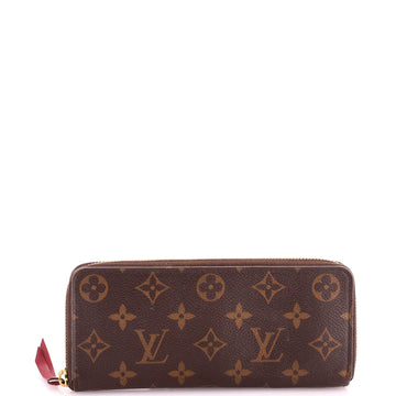 Louis Vuitton Clemence Wallet Monogram Canvas