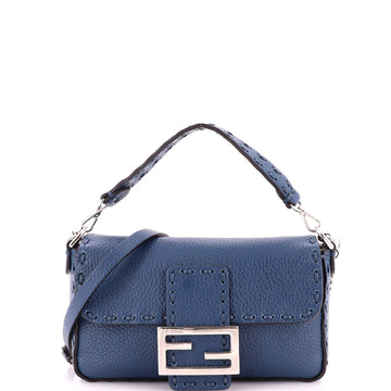 Fendi Selleria Baguette NM Bag Leather Mini