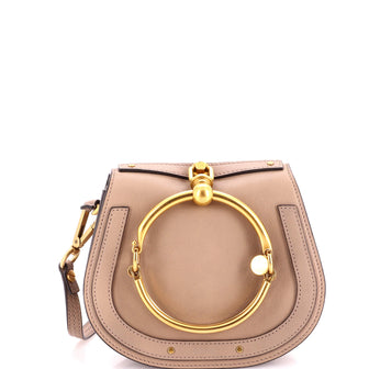 Chloe Nile Crossbody Bag Leather Small