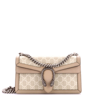 Gucci Dionysus Bag GG Coated Canvas with Leather Small
