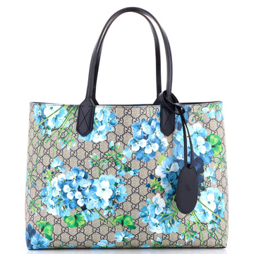 Gucci Reversible Tote Blooms GG Print Leather Medium