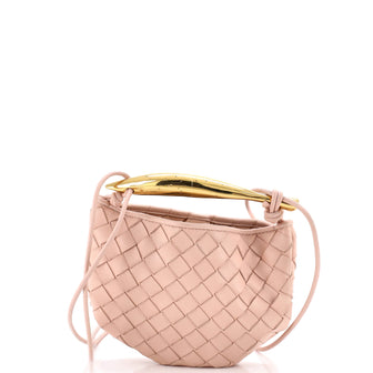 Bottega Veneta Sardine Top Handle Bag Intrecciato Nappa Mini