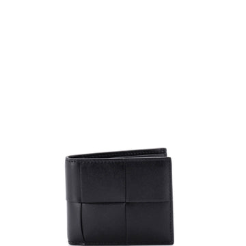 Bottega Veneta Bifold Cassette Wallet Maxi Intrecciato Leather