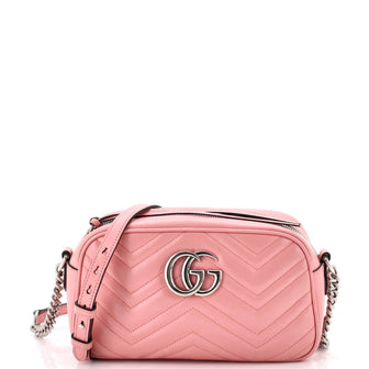 Gucci GG Marmont Shoulder Bag Matelasse Leather Small